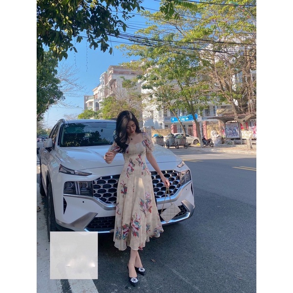 Váy hoa be siêu xinh