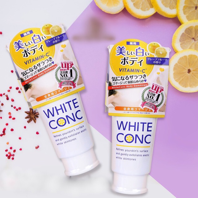 Tẩy tế bào chết toàn thân White Conc