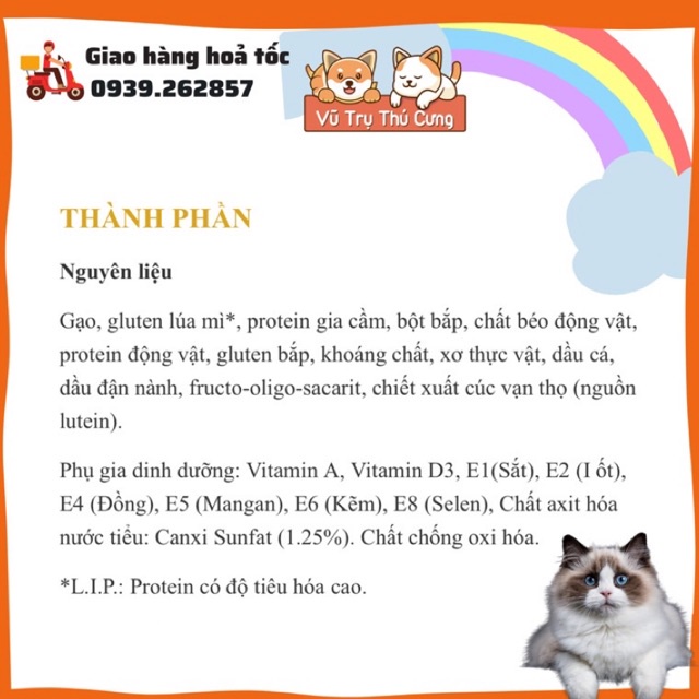 Thức ăn hạt Royal Canin Urinary S/O hỗ trợ cho mèo bị sỏi thận, bịch 1.5Kg