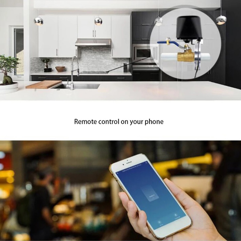 Thiết Bị Điều Khiển Tắt Van Wifi Thông Minh