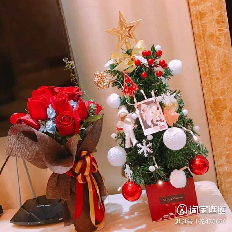 CÂY THÔNG NOEL, CÂY THÔNG MINI ĐỂ BÀN GIÁNG SINH, MERRY CHRISTMAST FULL PHỤ KIỆN