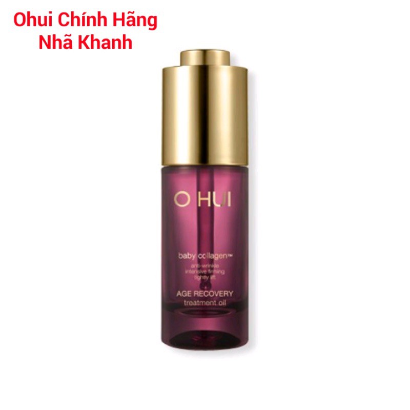 Tinh Dầu Dưỡng Đặc Biệt Ohui Age Recovery Treatment Oil 30ml dưỡng chống lão hóa cải thiện nếp nhăn sâu.