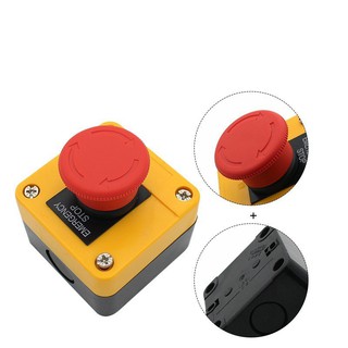 1 Công tắc nút bấm khẩn cấp 1NO + 1NC e-stop chất lượng