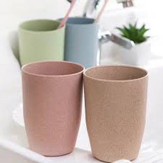 Cốc đánh răng uống nước lúa mạch an toàn sức khỏe cakeshop hcm