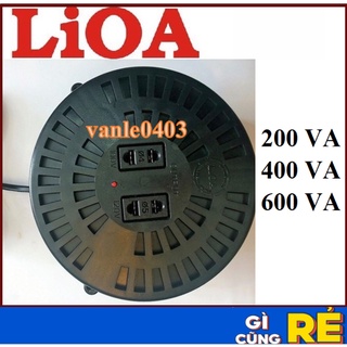 Biến áp đổi nguồn lioa 220v sang 100v, 120v công suất 200va, 400va, 600va, dn002, dn004, dn006 dùng cho máy nhật, mỹ
