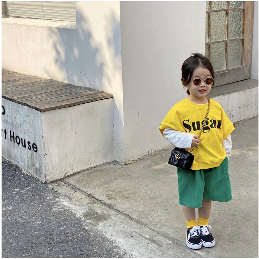 Túi mini quai chéo hoạ tiết Trần Trám sành điệu cho bé T809