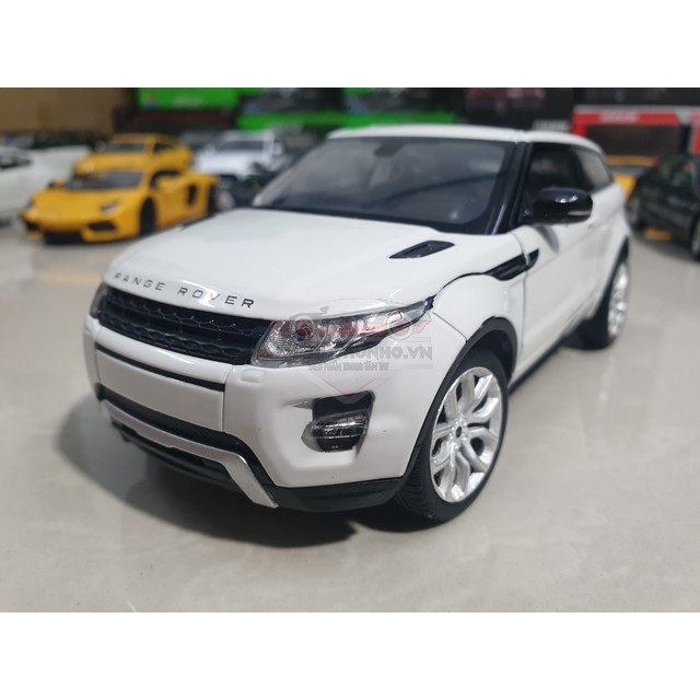 Xe mô hình Range Rover Evoque, tỉ lệ 1:24, màu trắng