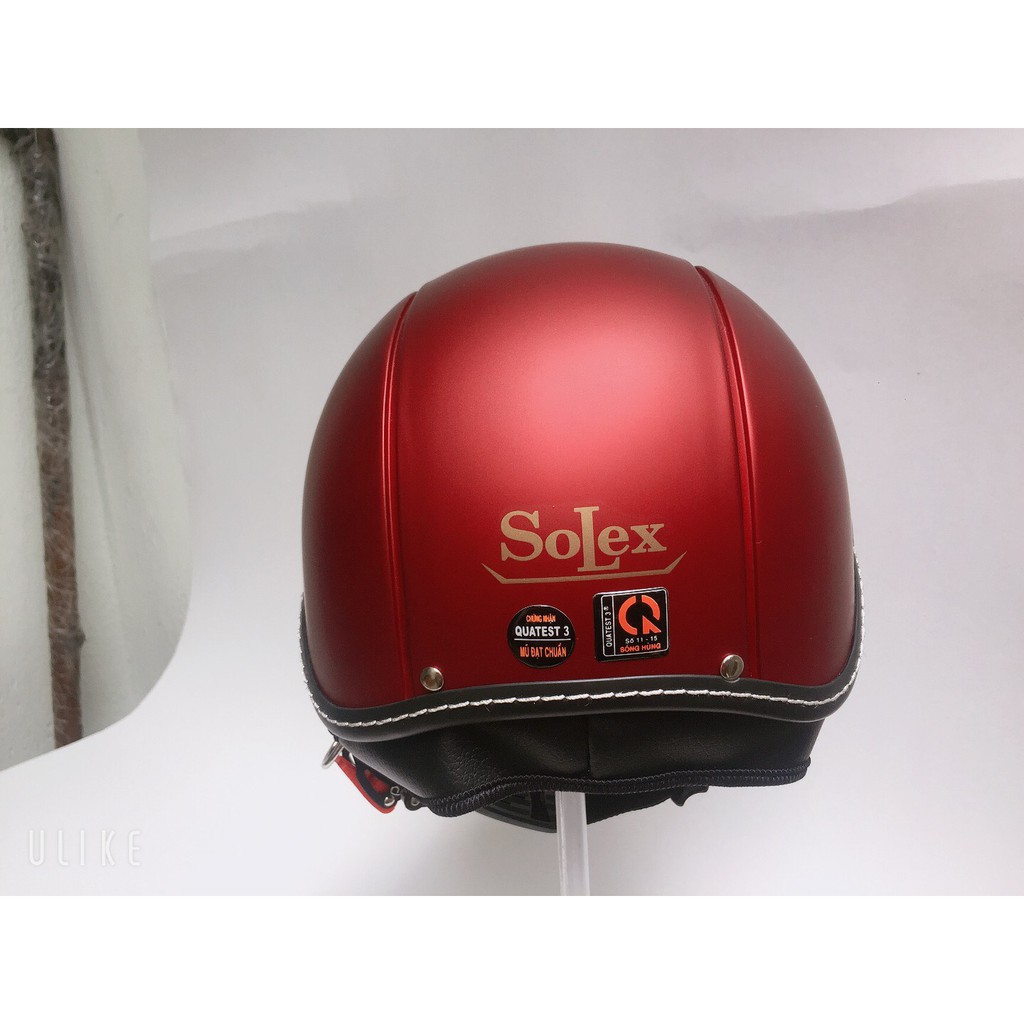 Mũ bảo hiểm kính âm Solex size L 55-58cm
