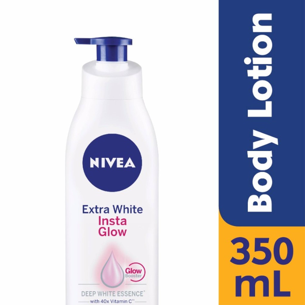 Dưỡng Thể Trắng Da chống nắng & chứa vitamin C NIVEA Extra White Instant Glow SPF30 350ml (Thái Lan)