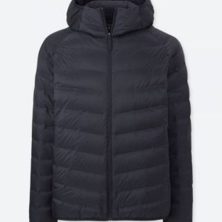 Áo lông vũ có mũ nam uniqlo màu Navy