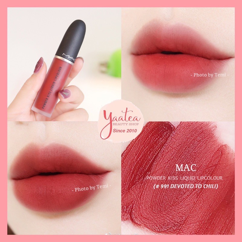 [NEW] SON KEM LÌ MAC POWDERKISS LIQUID CHÍNH HÃNG