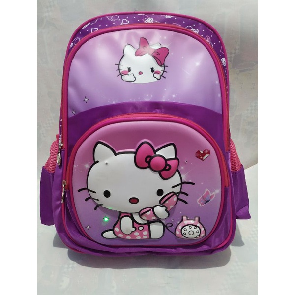 Ba Lô Hello Kitty Có Đèn LED