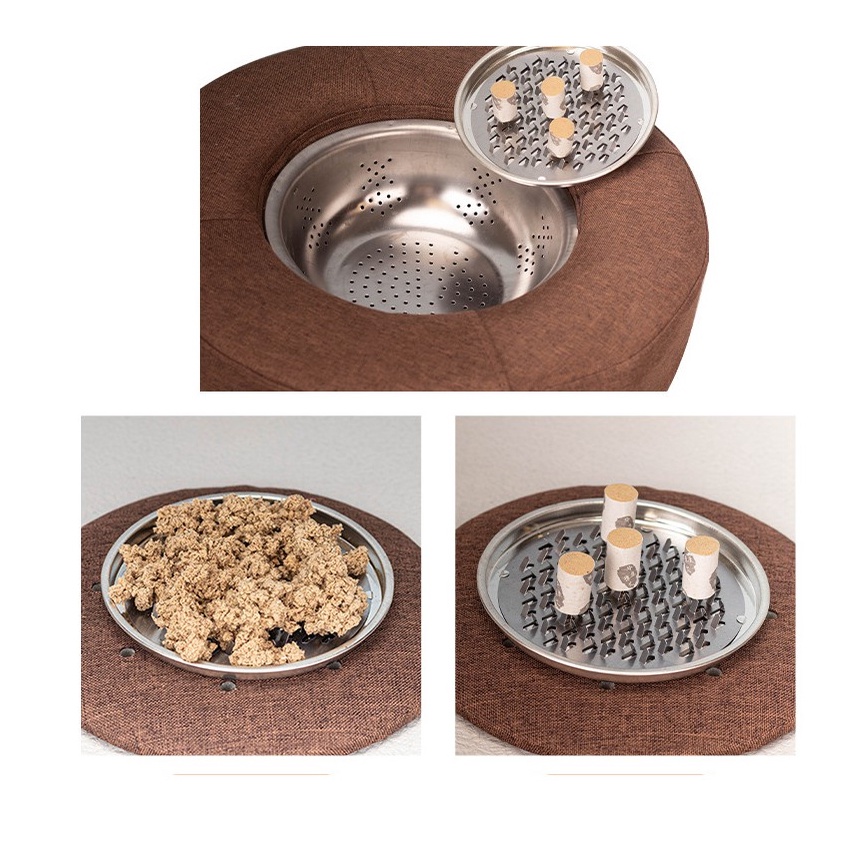 Đệm xông chườm ngải cứu đa năng giúp giảm đau mỏi (Tặng 3 điếu ngải)