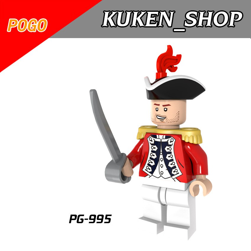 Minifigures Army Lính Cận Đại Lính Hoàng Gia PG991 PG992 PG993 PG994 PG995 PG996 PG997 PG998