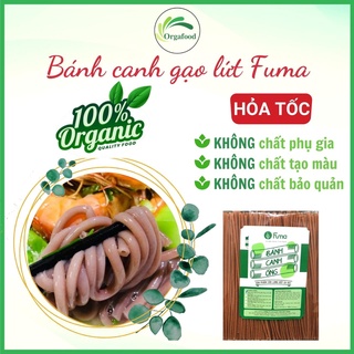 Bánh canh ống gạo lứt Fuma 500g eatclean cho người ăn kiêng giảm cân