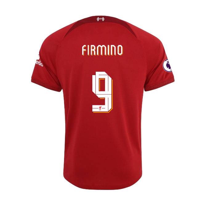 2022 / 2023 Áo Thun Phiên Bản Bóng Đá Sân Nhà Liverpool LFC Salah Firmino Mane Virgin Darwin UEFA League