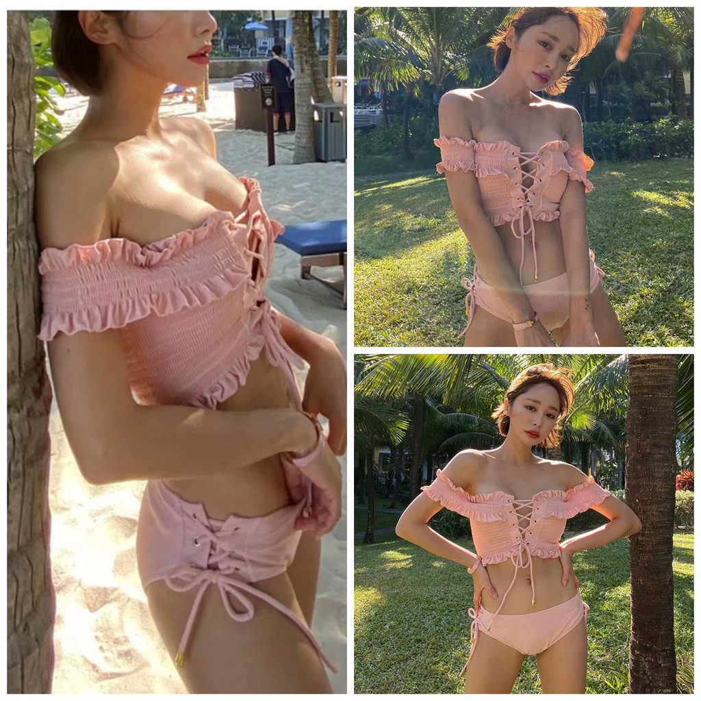 Bikini 2 mảnh trễ vai, quyến rũ, đồ bơi nữ sexy cho nàng 👙 STELLA