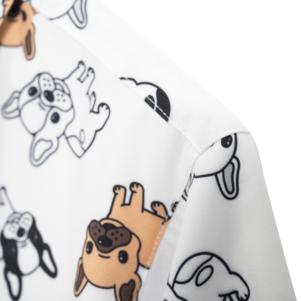 Áo sơ mi nam họa tiết KING'sMAN vải Lụa Thoáng mát - Không nhăn - Form suông COOL DOG | BigBuy360 - bigbuy360.vn