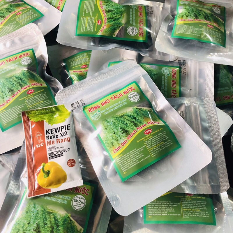 [MỚI] - 100G RONG NHO TÁCH NƯỚC/ RONG NHO NGON/ RONG NHO BIỂN/ CHẤT LƯỢNG VÀ TỐT SỨC KHỎE