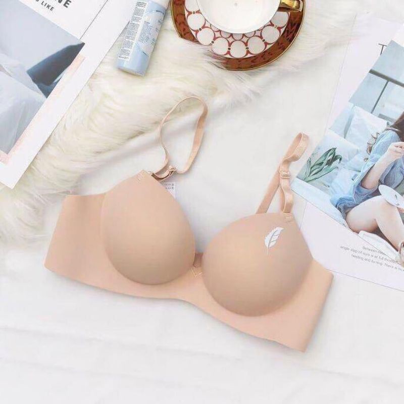 Áo bra lông vũ quả ngang