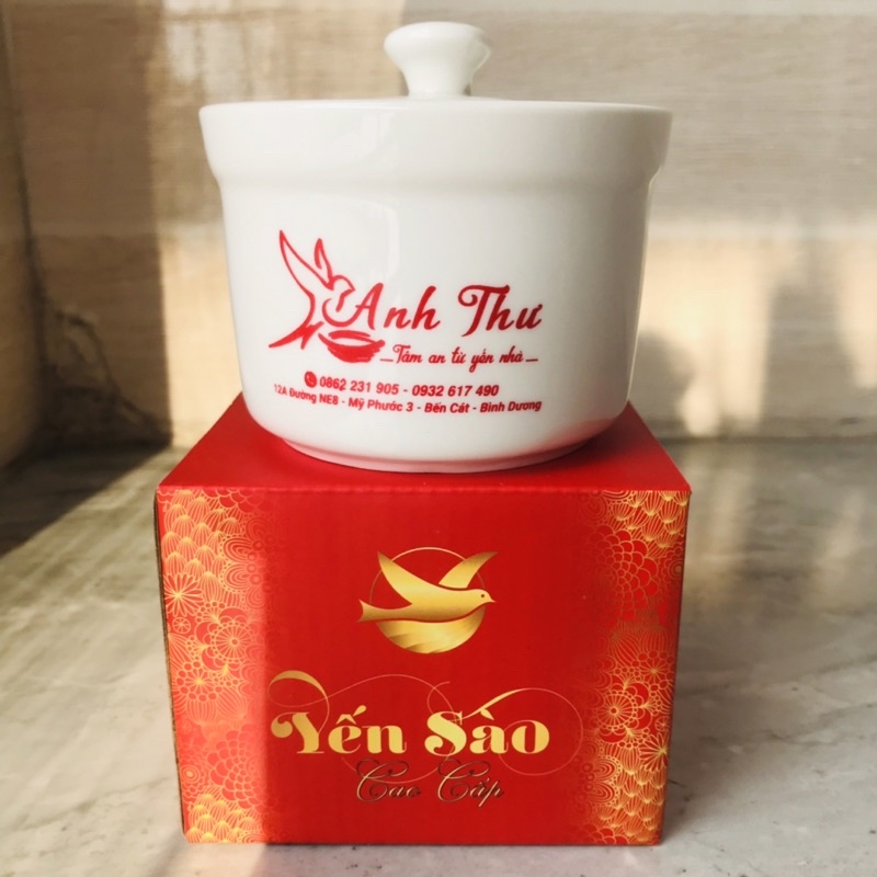 Yến Sào Anh Thư - Thố sứ chưng yến chuyên dụng - 200ml