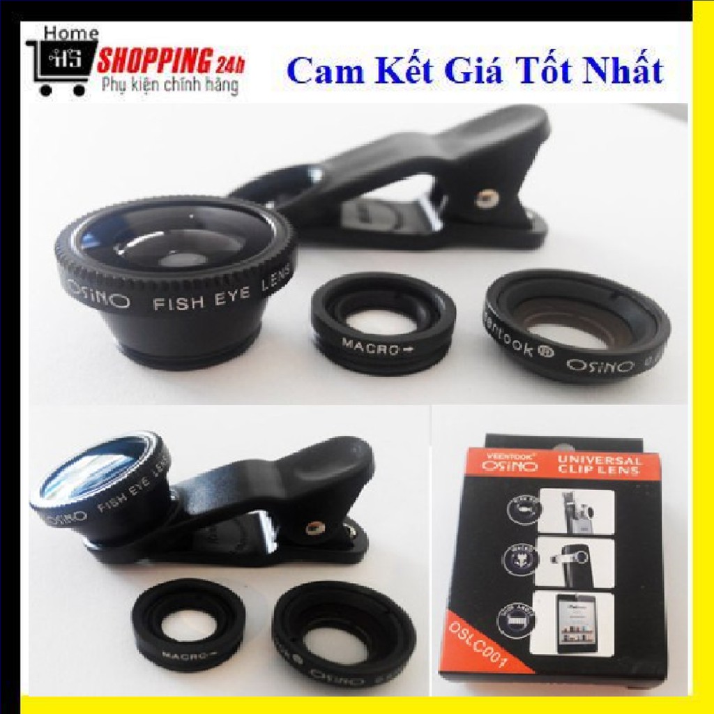 Ống lens camera cho điện thoại 3in1 giá rẻ, uy tín, chất lượng tốt nhất