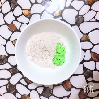 Combo bột tắm + sữa dê trà xanh