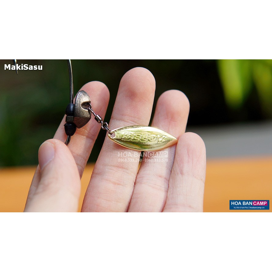 Lưỡi Worm Hook Decoy MakiSasu Blade | 2 chiếc/vỉ