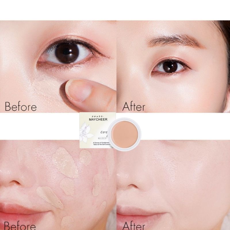 Kem nền che khuyết điểm Maycheer Nhật Bản chính hãng dạng hũ 20g