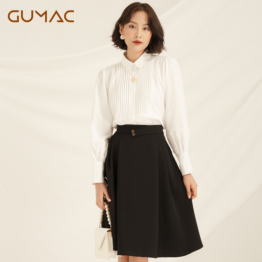 Áo sơ mi rã tay phồng AA836 GUMAC