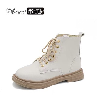 giày boot cổ cao mũi tròn