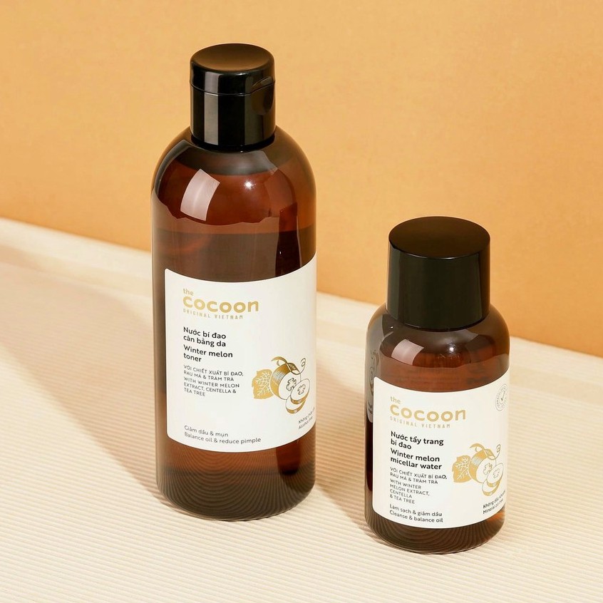 Nước Bí Đao Cân Bằng Da Giảm Mụn & Mụn Cocoon Winter Melon Toner