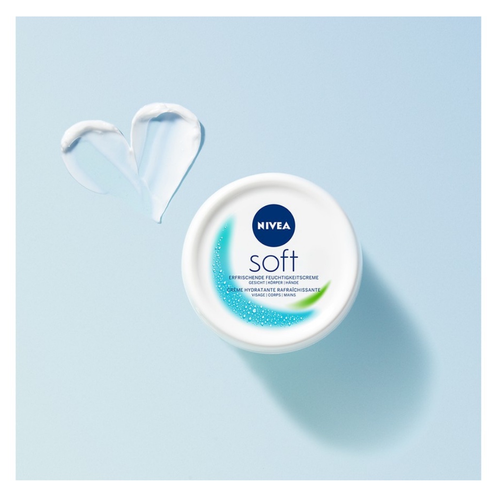 Kem dưỡng ẩm Nivea Soft nội địa Đức