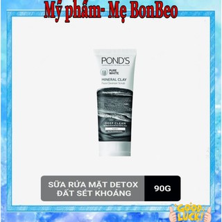 Sữa rửa mặt Pond's đất sét khoáng Than hoạt tính 90g