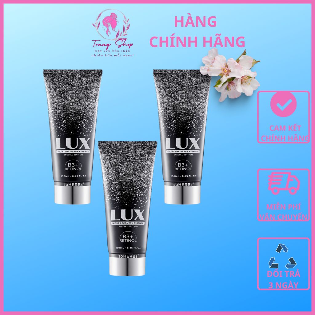 Kem Body RETINOL & B3  LUX soHERBs Dưỡng Trắng Da