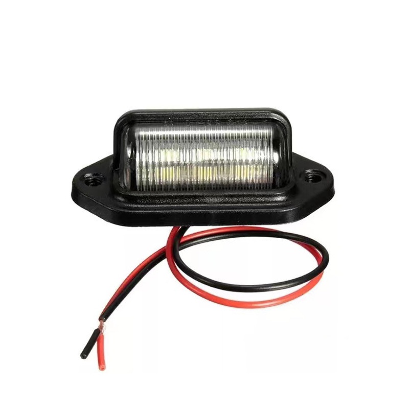 1 Đèn LED 6 Bóng Gắn Biển Số Xe Hơi / Xe Tải / Tàu Thuyền