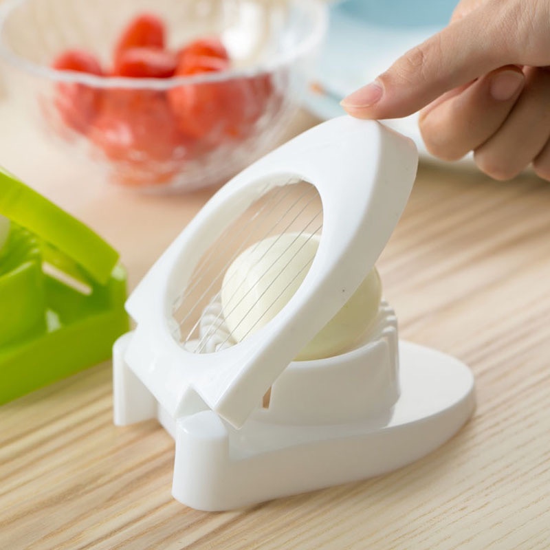 Máy cắt trứng Máy cắt trứng đa chức năng Máy cắt trứng gia dụng nhà bếp bằng thép không gỉ lạ mắt Cắt hoa rời Máy cắt trứng