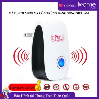 Máy đuổi muỗi, thiết bị đuổi côn trùng bằng sóng siêu âm IC an toàn cho người và vật nuôi.