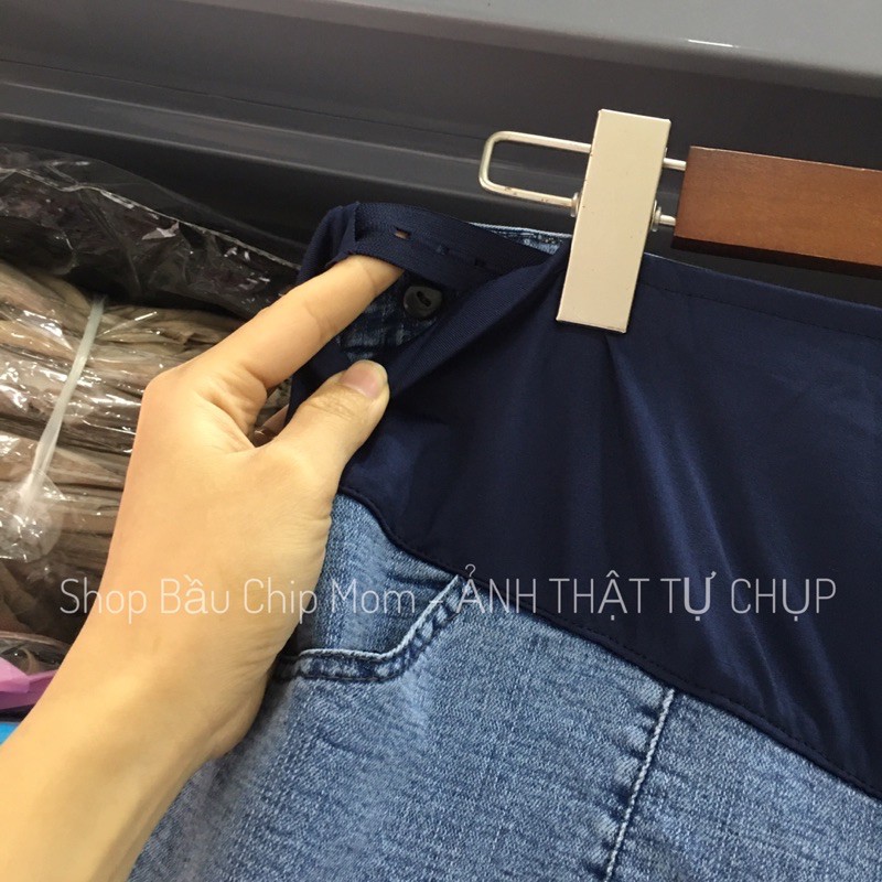 Quần Bò Bầu, Quần Jeans Bầu Hàng Mềm Đẹp Loại 1 Q27 Thời Trang Trẻ Trung, Đủ Size Cho Mẹ Bầu