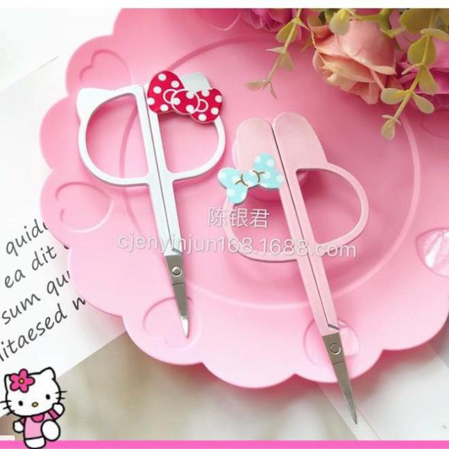 🌸🌸 Kéo cắt lông mày, lông mi Hello Kitty ☘☘