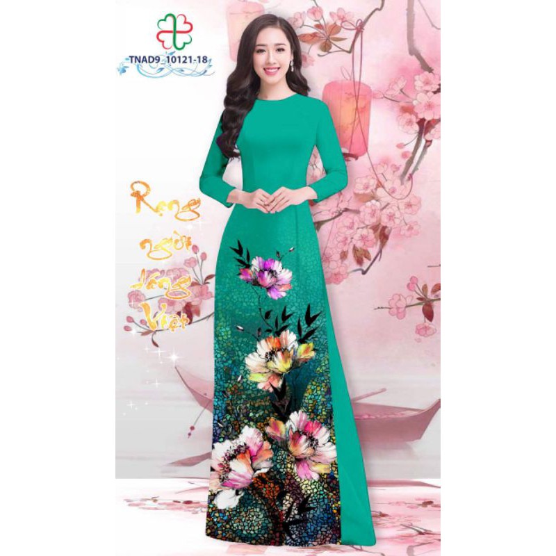 Vải áo dài lụa latinh