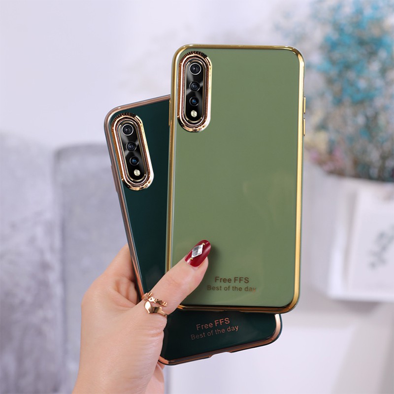 Ốp điện thoại viền mạ vàng in chữ Best Day đơn giản cho OPPO A91 A31 A9 A5 2020 A7 A5S A3S A83 A57 A39 REALME X X2 XT | BigBuy360 - bigbuy360.vn