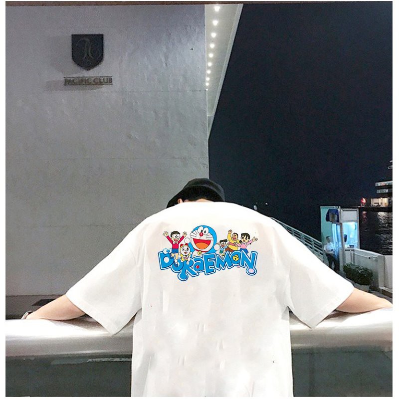 Áo thun unisex độc lạ mèo máy dễ thương form rộng vải dày mịn 2019T1822