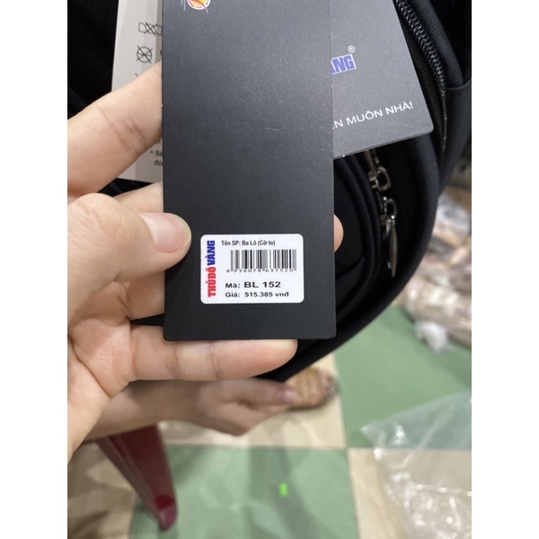 Balô thủ đô vàng cỡ to chính hãng