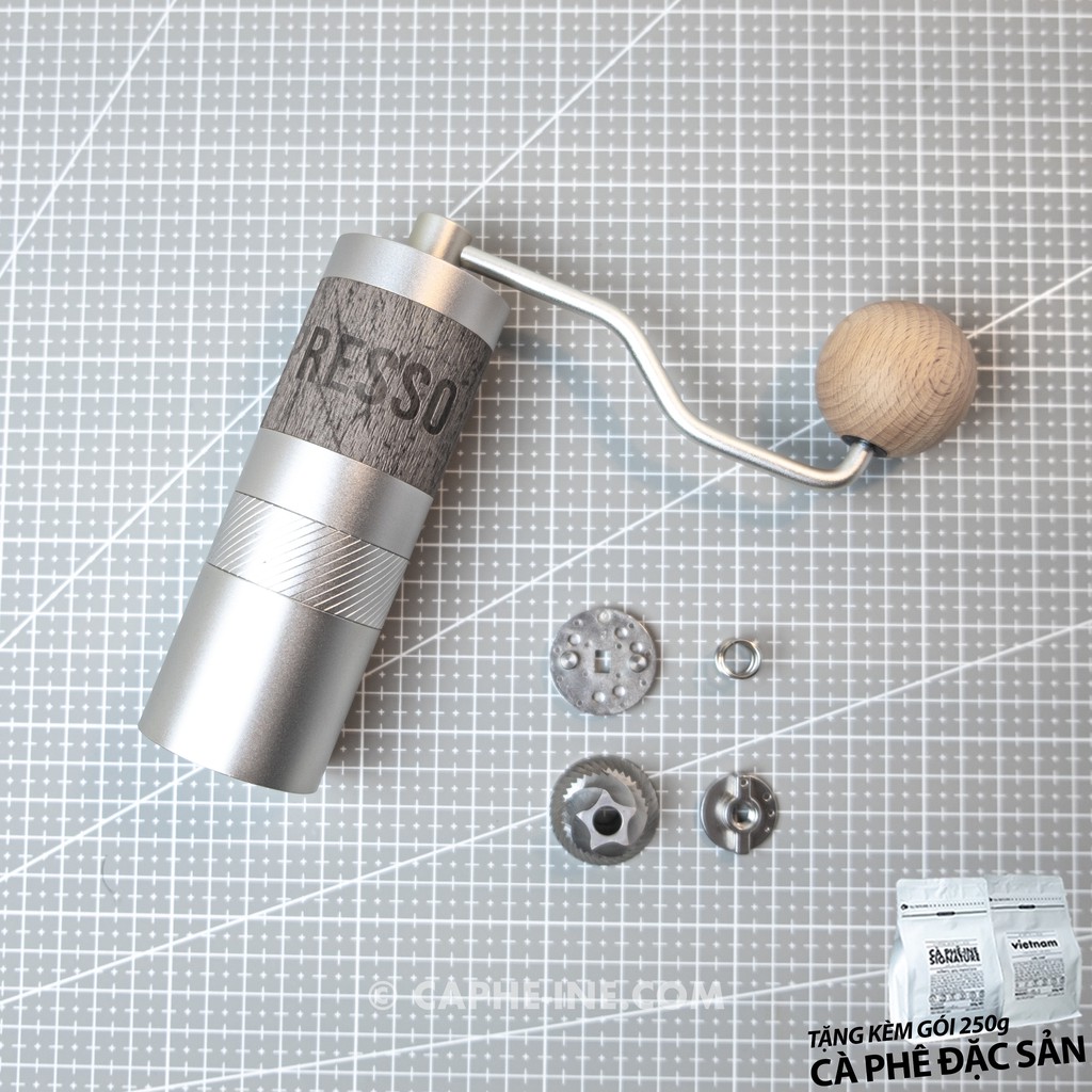 Cối xay cà phê 1zpresso Q2 bản 7 cánh - tặng gói cà phê tươi từ GRINDCLUB™