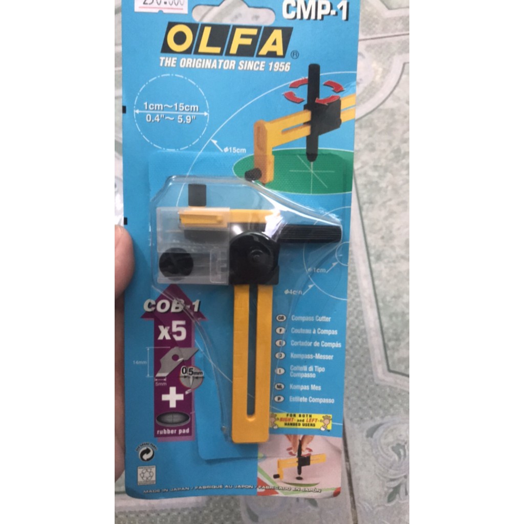 Compa Olfa (đường kính 1cm - 15cm)