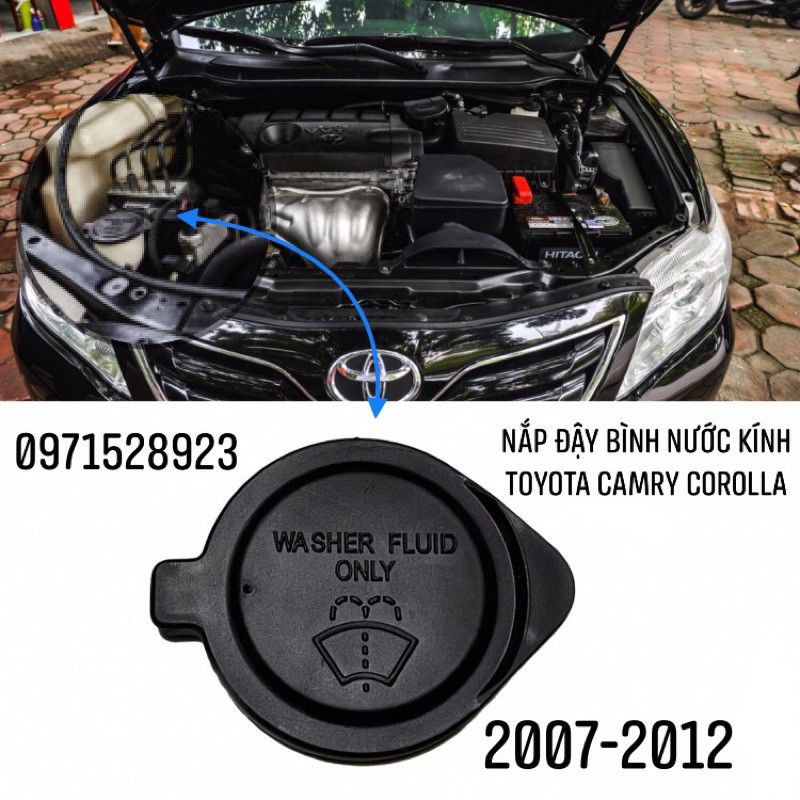 nắp đậy bình nước rửa kính TOYOTA COROLLA ALTIS, CAMRY 2007-2012 8538660050