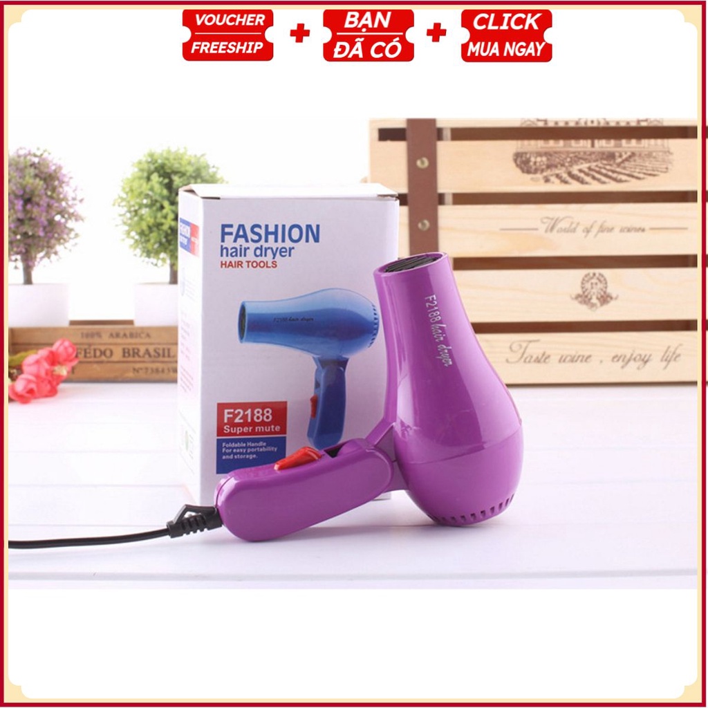 [Xả Kho Mới] Máy Sấy Tóc Gia Đình Du lịch Kiểu 2