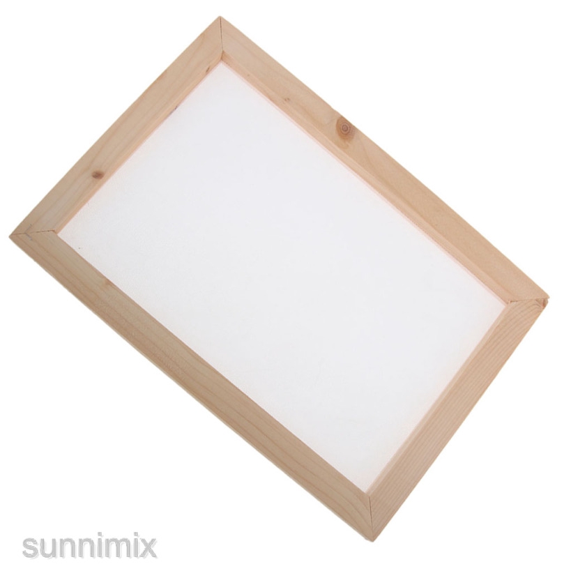 Bộ Khung Làm Giấy Thủ Công Bằng Gỗ Dành Cho Trẻ Em DIY