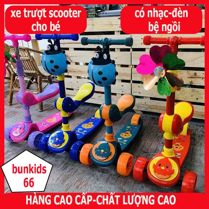 Xe scooter cho bé, Xe trượt Scooter cho bé, trẻ em cao cấp